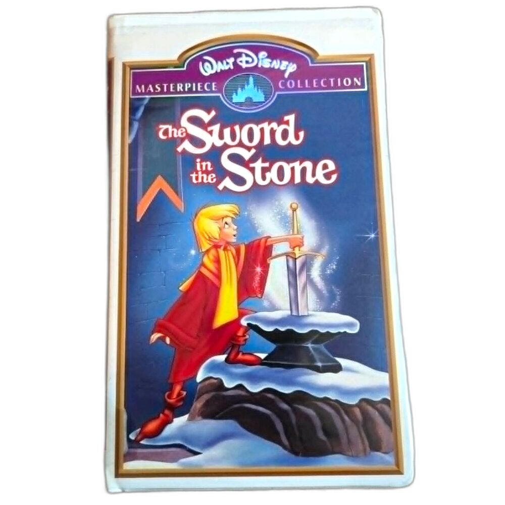 The Sword in the Stone 1963 VHS Walt Disney Home Video Animated Classic